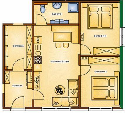 Apartment Sunshine Nauders Bilik gambar